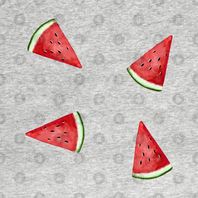 Watermelon Slices Pattern by designs-by-ann